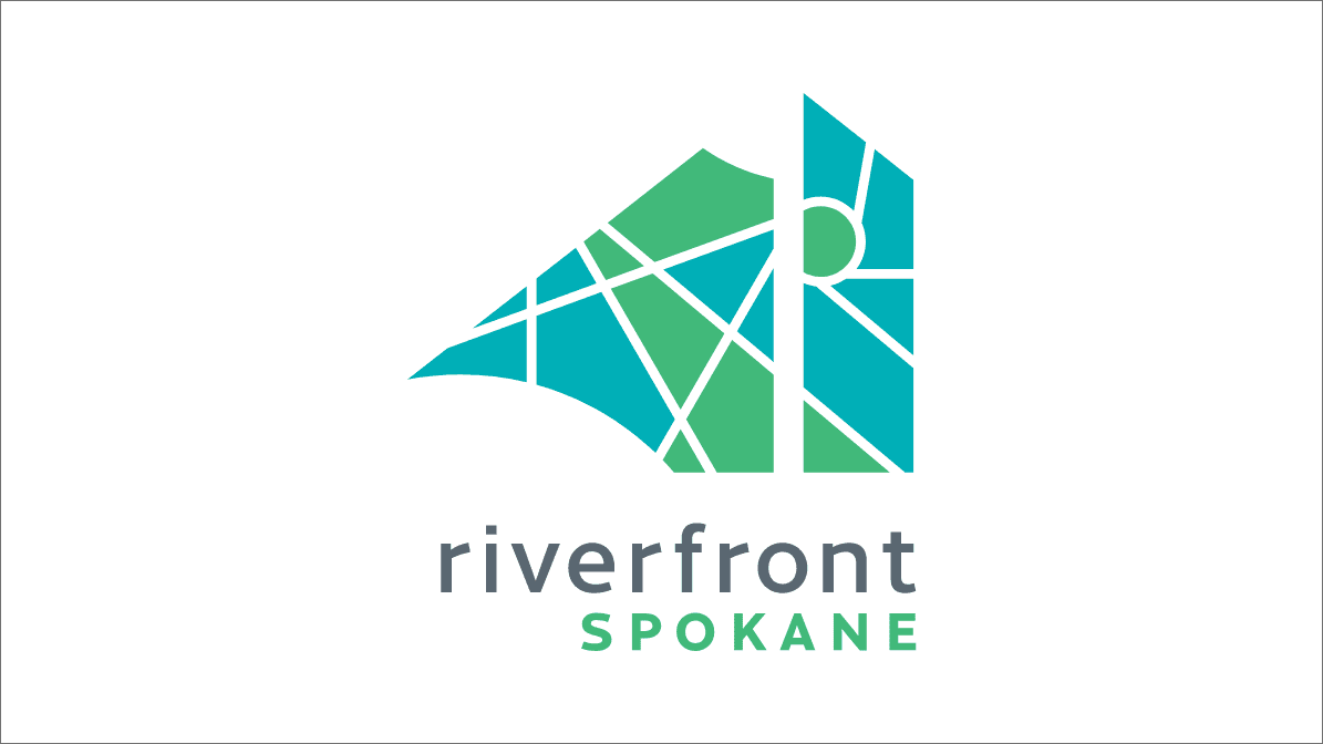 Riverfront Spokane new brand logo after